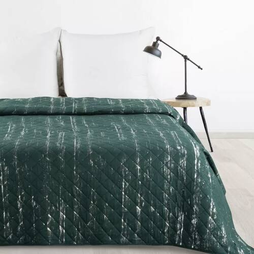 Покривало Blink 1 Design91 - темно-зелений/сріблястий