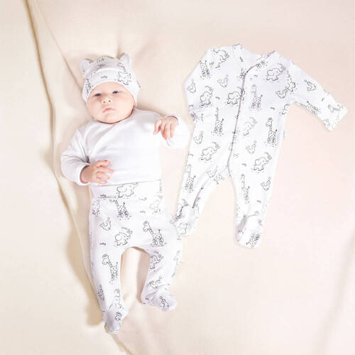 Комплект одягу для немовлят 4700 20 "Basic" Nicol, -білий