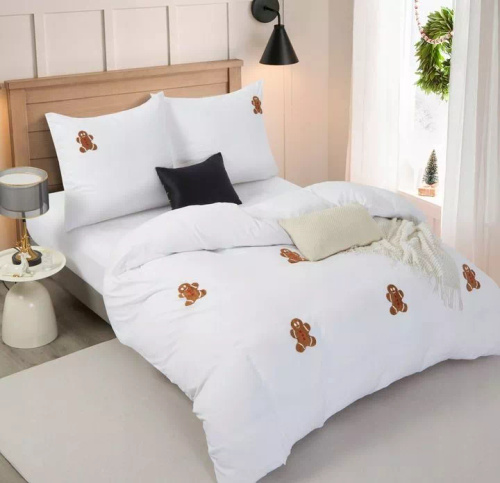 Різдвяна постіль з мікрофібри Cuty Gingerbread Spod Igły i Nitki