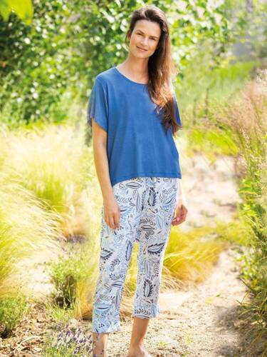 Піжама жіноча LNS  773  Key -блакитний