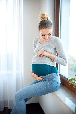 Пояс для вагітних 401 MIRACLE- petrol