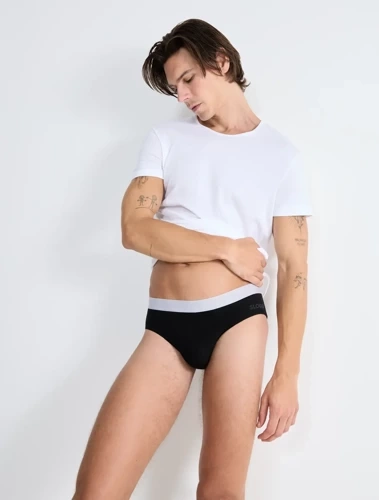 Набір трусів сліпів чоловічих 2шт. Men Go ABC Brief Sloggi-black