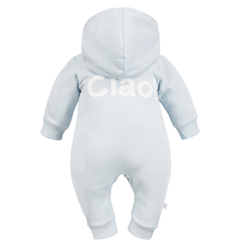 Дитячий чоловічок з капюшоном Ciao Eevi, - голубий