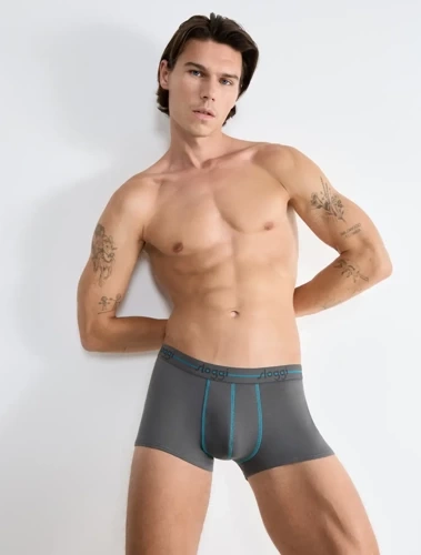 Набір боксерок чоловічих 2шт. Men Start Hipster C2P box Sloggi - Brown - Light Combination