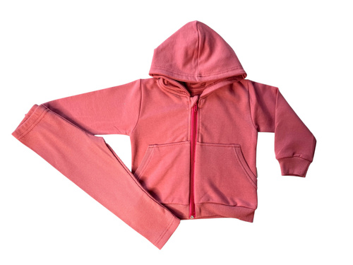 Дитячий костюм Mamatti DR2155 у відтінку Малага – худі з капюшоном і штани