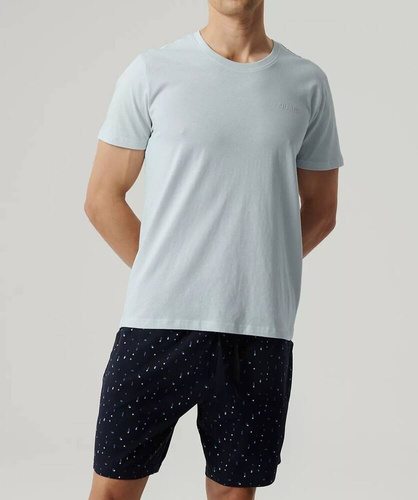 Піжама чоловіча  NMP-385 Atlantic,- світло-блакитний