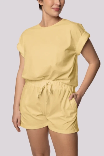 Піжама жіноча Bliss shortsleeve Mona,- жовтий