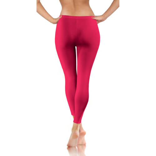 Жіночі спортивні бавовняні легінси Sesto Senso,-кораловий