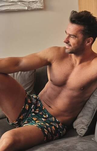 Вільні труси-боксерки чоловічі Classic 001/146 011/146 Cornette, - зелені