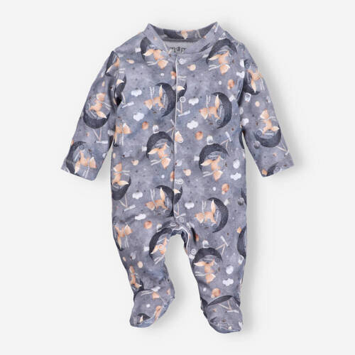 Дитячий чоловічок з органічної бавовни Space Tour Nini druk