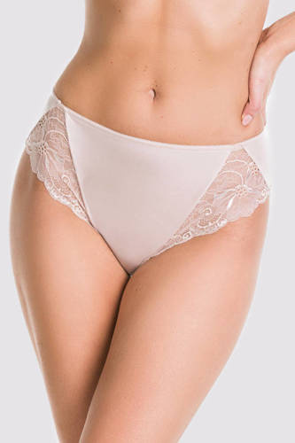 Класичні жіночі трусики 01104 Sempre Side Mediolano, - бежевий
