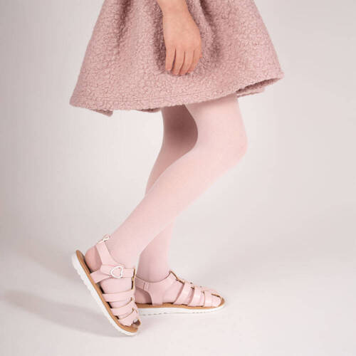 Дитячі гладкі колготки 40 den 141752 Nicol -рожевий