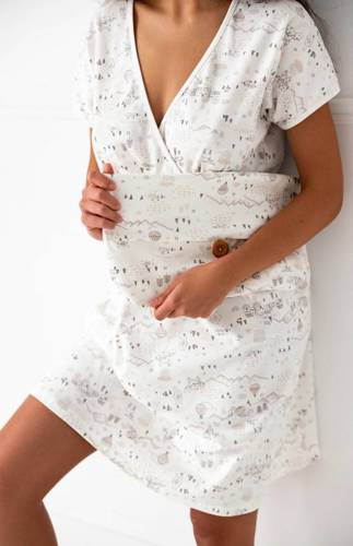 Конверт-косметичка Muriel Sensis, - eкрю/бежевий