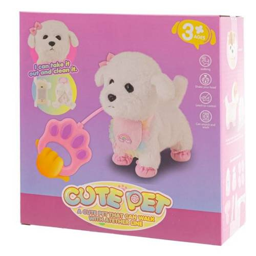 Інтерактивна іграшка Песик на повідку EBZ933-41E Eurobaby