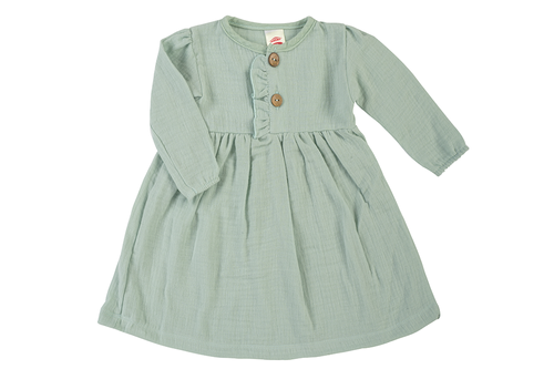 Дитяча муслінова сукня "Just Muslin" Makoma, - бірюзовий