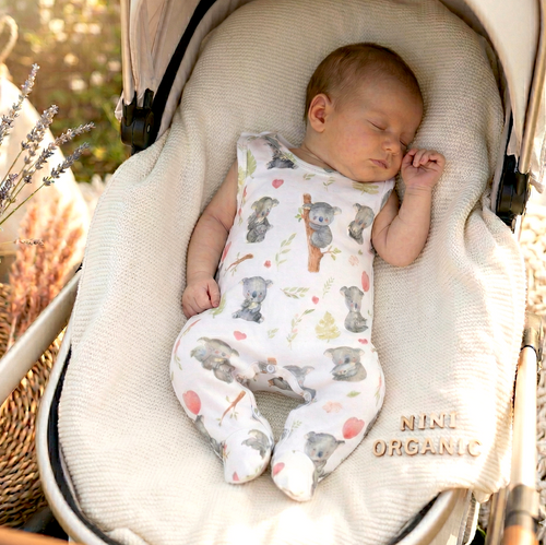 Nini Сліпери для немовлят Sweet Koala 100% органічна бавовна, Польща