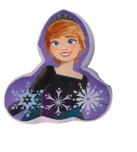 Фігурна подушка "Крижане серце" Frozen Anna Setino,- фіолетовий