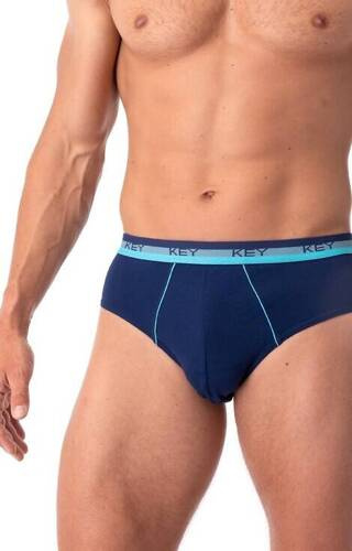 Набір трусів сліпів чоловічих 2 шт. MPP 340 B25 Key, - темно-синій/сірий