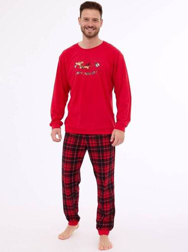 Піжама чоловіча 115/255 Celebrate Cornette, - червоний