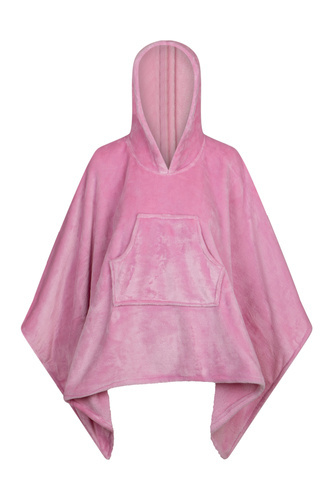 Kobi Koc Плед з капюшоном дитячий ByShelly - світло-рожевий