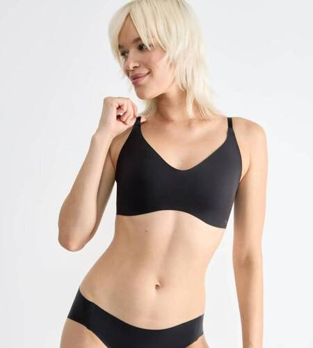 Бюстгальтер бралет м'який Zero Microfibre 2.0 Bralette Sloggi -  black