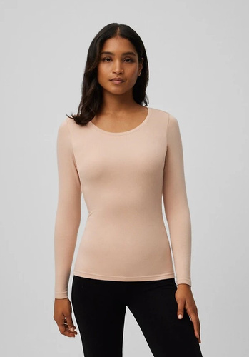 Термокофта Ysabel Mora 70017 бежевий– ніжна, тепла та елегантна жіноча білизна