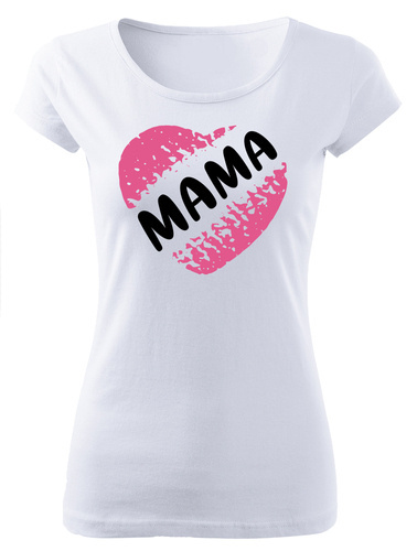 Футболка чоловіча SKU D040 "Mama z sercem" Moocha, - білий