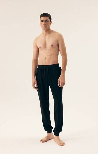 Чоловічі піжамні штани 42643 Direct Henderson,- чорний