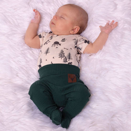 Дитяче боді на запах з коротким рукавом 199094 Bambi Nicol