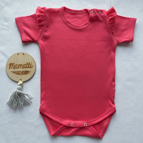 Боді дитяче Mamatti BK14323 – кораловий