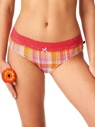 Набір жіночих трусиків 2 шт.LPC 437 A'2 Key, - червоний