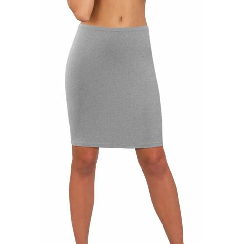 Жіноча спідниця Sesto Senso, - світло-сірий меланж