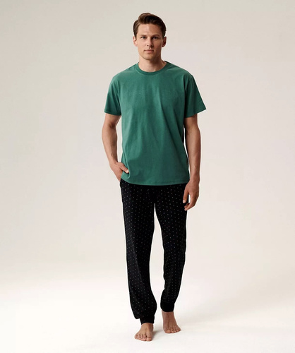 Піжама чоловіча  NMP-388   Atlantic,- зелений