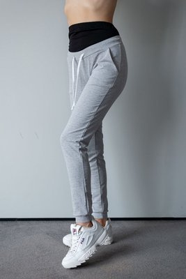 Спортивні штани для вагітних 205 MIRACLE, - сірий меланж