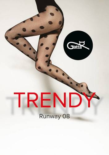 Жіночі колготки Runway wz.08 Gatta, - nero