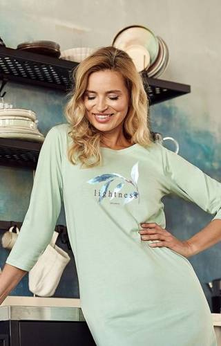 Нічна сорочка Olympia 2996 Taro, - м'ятний