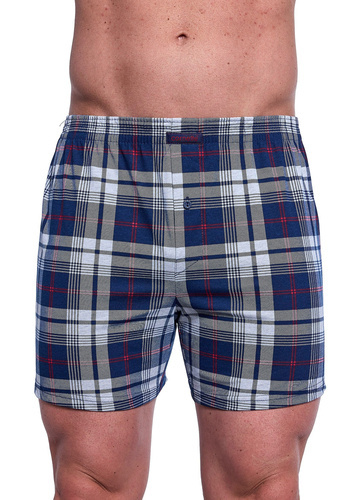 Вільні труси-боксерки чоловічі 002/310 008/310 Comfort Cornette, - темно-синій