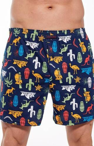 Вільні труси-боксерки чоловічі 001/149 011/149 Classic  Cornette, - темно-синій