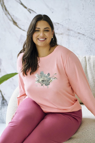 Жіноча піжама Taro Patricia 3471 абрикосовий