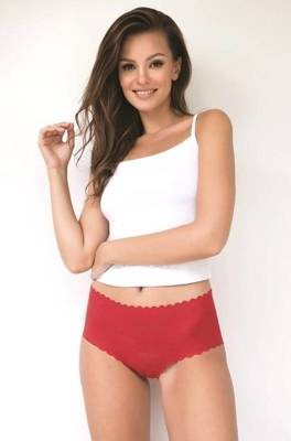Трусики жіночі Bellie Maxi Julimex, - червоний