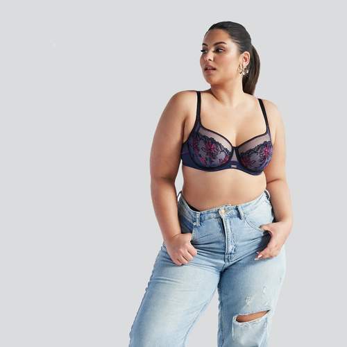 М'який бюстгальтер 2120 soft Ava, - темно-синій