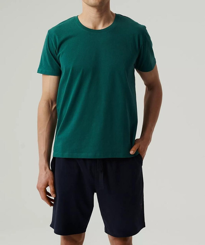 Піжама чоловіча  NMP-379 Atlantic,- смарагдовий/темно-синій