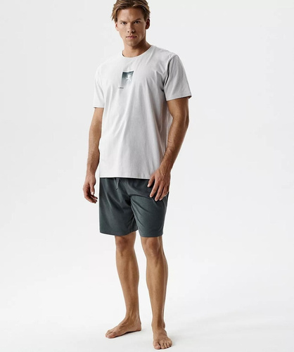 NMP-398 Чоловіча Літня Піжама 100% Бавовна Peach