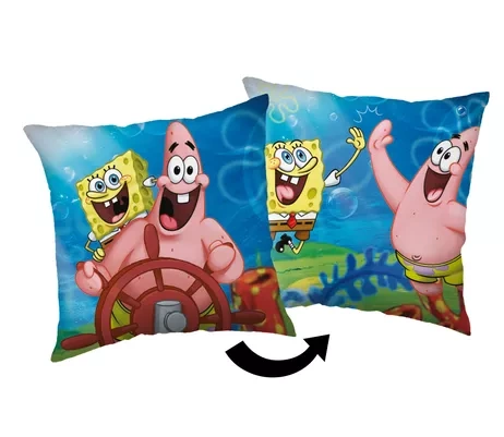 Дитяча декоративна подушка Губка Боб/ Sponge Bob "Sea" Jerry Fabrics