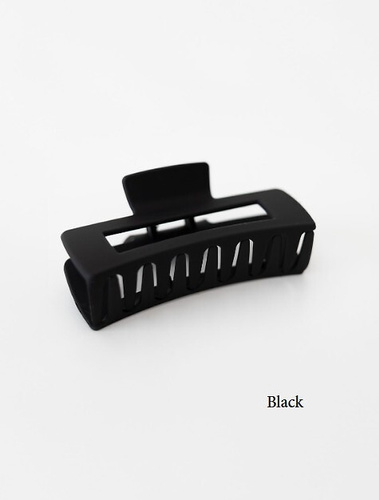 Затискач для волосся W26 Sensis – 10 см, міцний та стильний - чорний