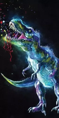 Дитячий пляжний рушник Динозавр 3280 Jerry Fabrics