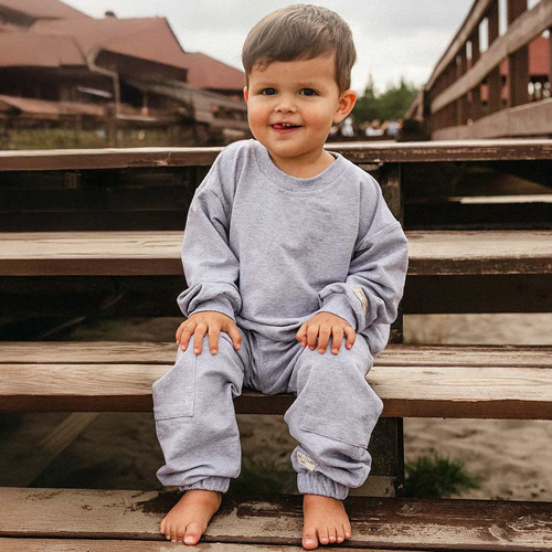 Дитячі дресові штани Simply Comfy Eevi – 100% бавовна, зручні та практичні