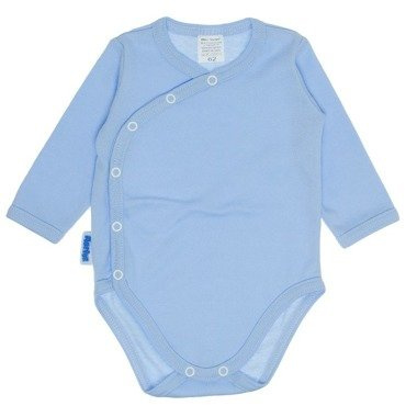 Дитяче боді на запах  Martex, - блакитний