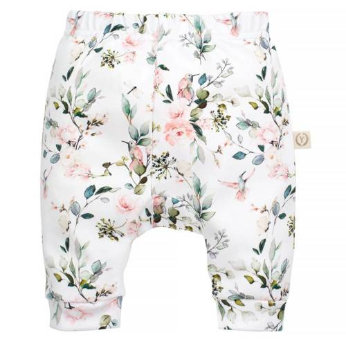 Бавовняні шорти для немовлят Secret Garden on White Yosoy