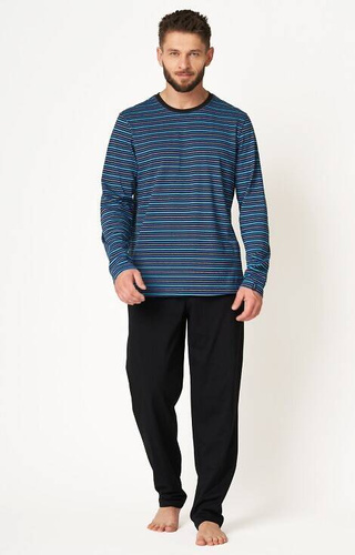 Піжама чоловіча MNS 384 Key, - смужки